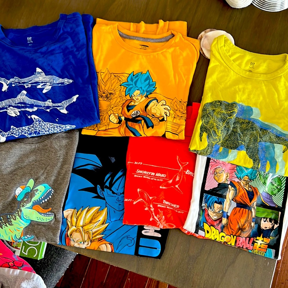 7 youth boys t shirts
